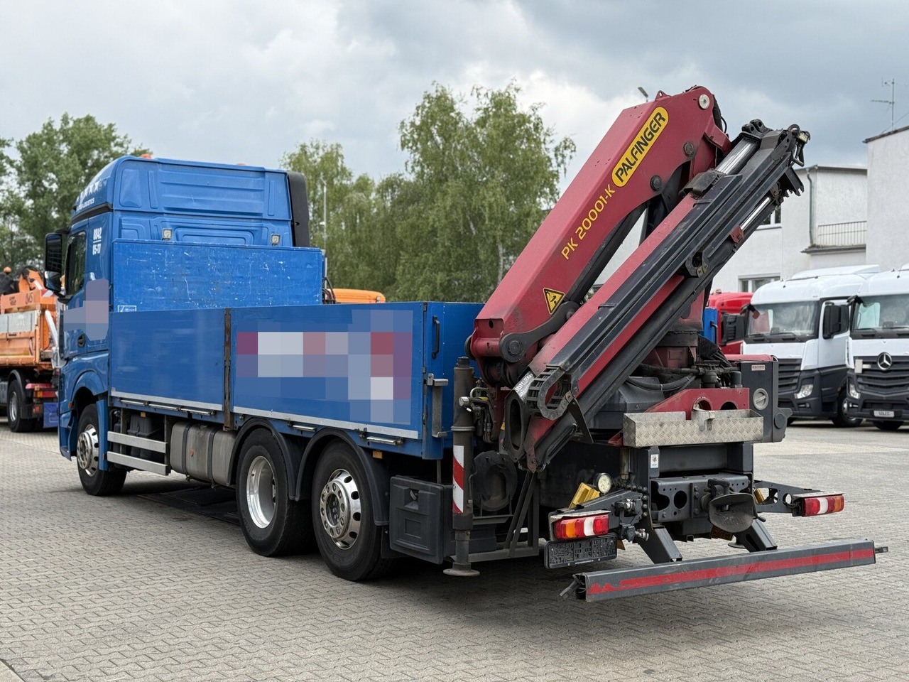 Mercedes-Benz ACTROS 2545 6x2 Pritsche Kran Palfinger PK20001K - Bortu kravas automašīna/ Platforma, Kravas auto ar manipulatoru: foto 5 Mercedes-Benz ACTROS 2545 6x2 Pritsche Kran Palfinger PK20001K - Bortu kravas automašīna/ Platforma, Kravas auto ar manipulatoru: foto 5