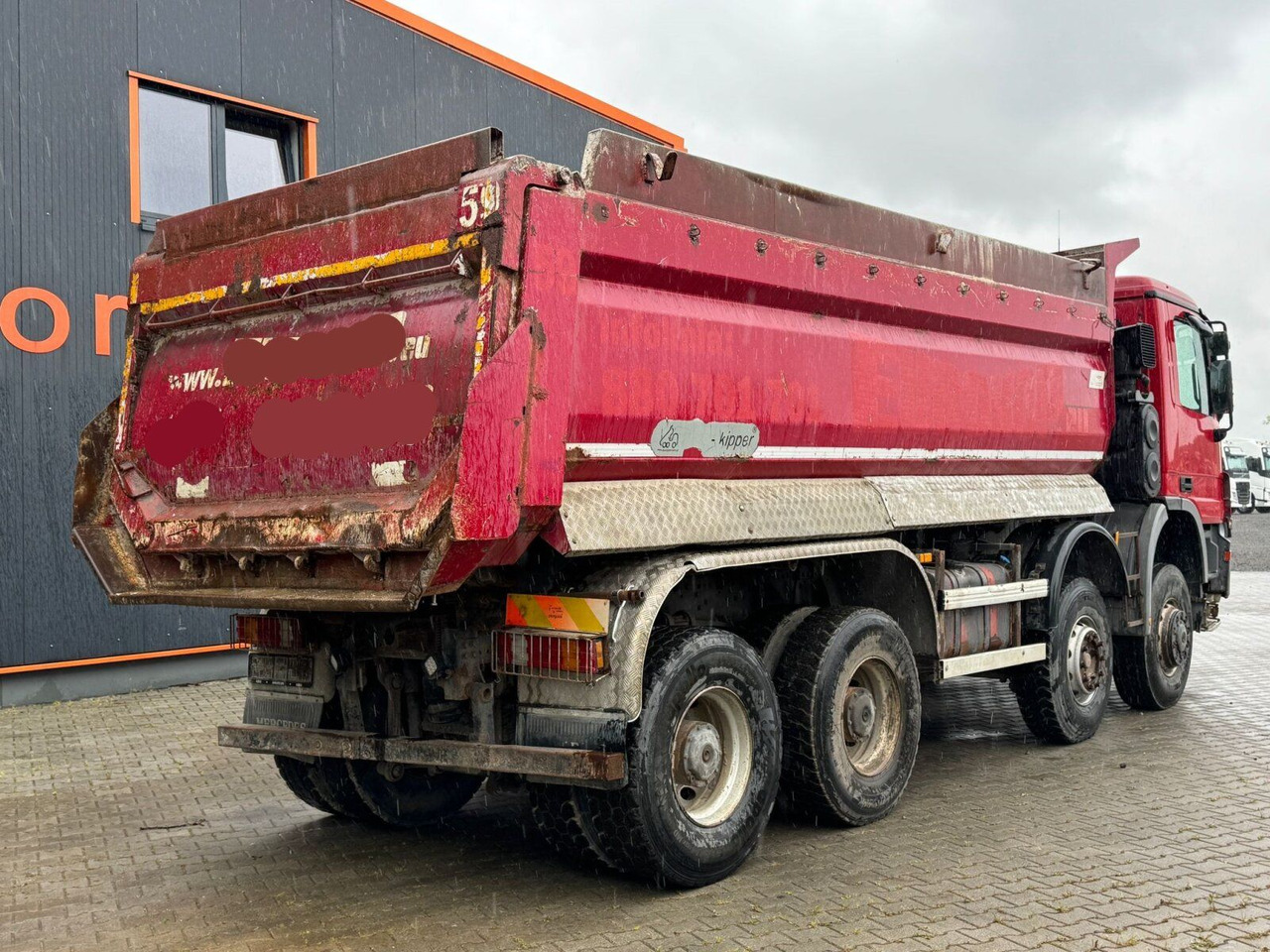 Mercedes-Benz ACTROS 4141 EURO4 8x6 Muldenkipper - Kravas automašīna pašizgāzējs: foto 5 Mercedes-Benz ACTROS 4141 EURO4 8x6 Muldenkipper - Kravas automašīna pašizgāzējs: foto 5