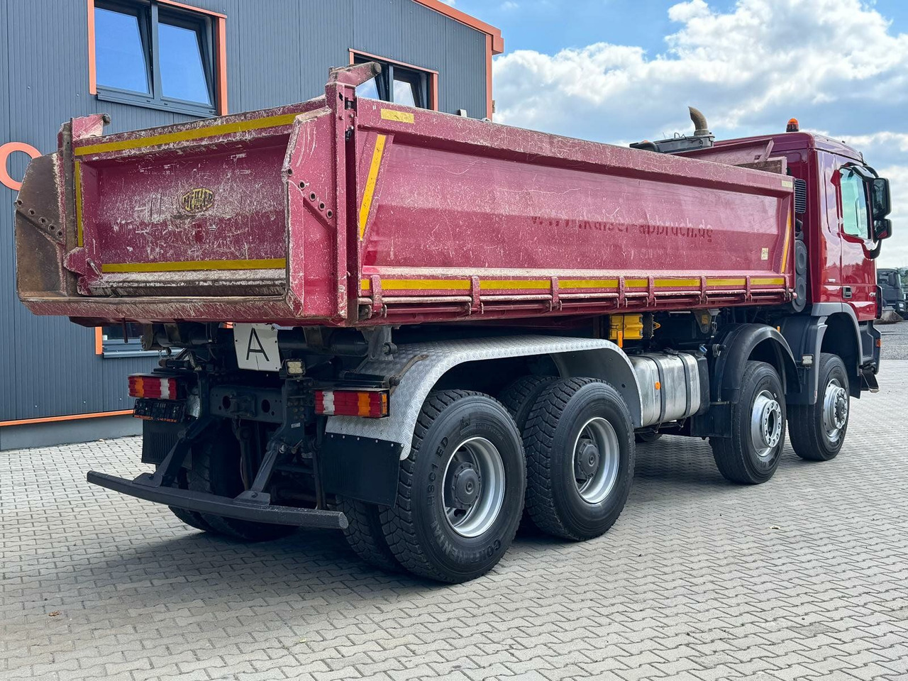 Mercedes-Benz ACTROS 4144 8x6 EURO5 Kipper mit Bordmatik - Kravas automašīna pašizgāzējs: foto 5 Mercedes-Benz ACTROS 4144 8x6 EURO5 Kipper mit Bordmatik - Kravas automašīna pašizgāzējs: foto 5