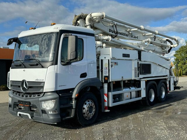 Mercedes-Benz AROCS 2840 6x4 Betonp. Putzmeister BSF36-4.16HLS - Betona sūknis: foto 1 Mercedes-Benz AROCS 2840 6x4 Betonp. Putzmeister BSF36-4.16HLS - Betona sūknis: foto 1