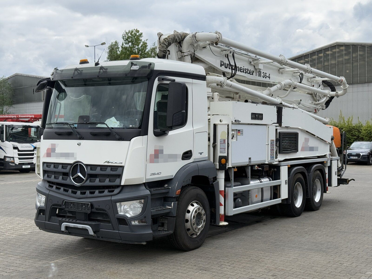 Mercedes-Benz AROCS 2840 6x4 Betonp. Putzmeister BSF36-4.16HLS - Betona sūknis: foto 2 Mercedes-Benz AROCS 2840 6x4 Betonp. Putzmeister BSF36-4.16HLS - Betona sūknis: foto 2