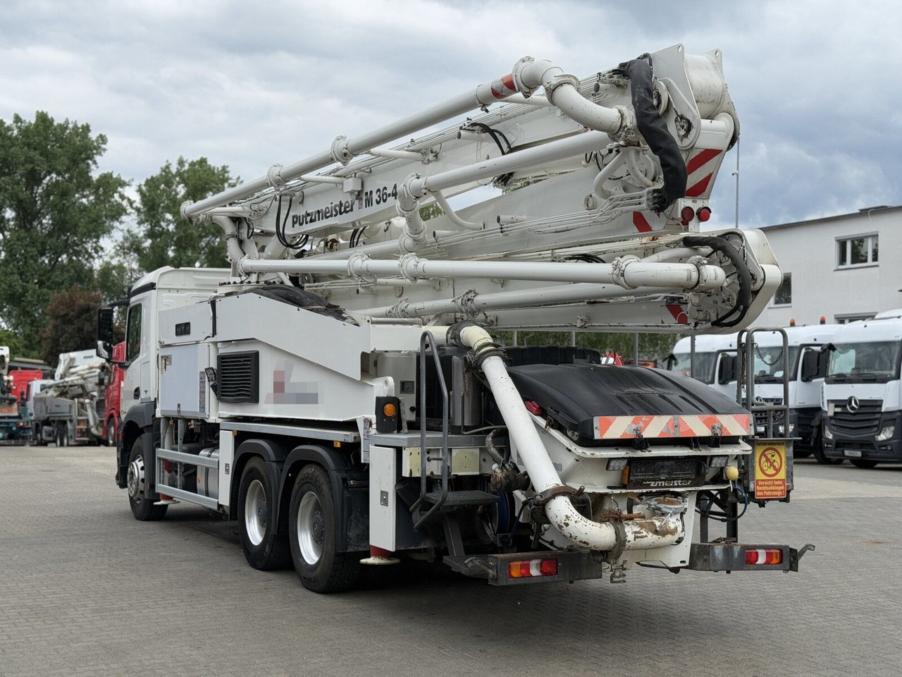 Mercedes-Benz AROCS 2840 6x4 Betonp. Putzmeister BSF36-4.16HLS - Betona sūknis: foto 5 Mercedes-Benz AROCS 2840 6x4 Betonp. Putzmeister BSF36-4.16HLS - Betona sūknis: foto 5