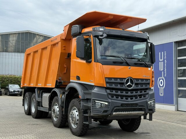 Mercedes-Benz AROCS 4851 8x6 Euro 6 Gesteinkipper MEILLER 25m³ - Kravas automašīna pašizgāzējs: foto 1 Mercedes-Benz AROCS 4851 8x6 Euro 6 Gesteinkipper MEILLER 25m³ - Kravas automašīna pašizgāzējs: foto 1