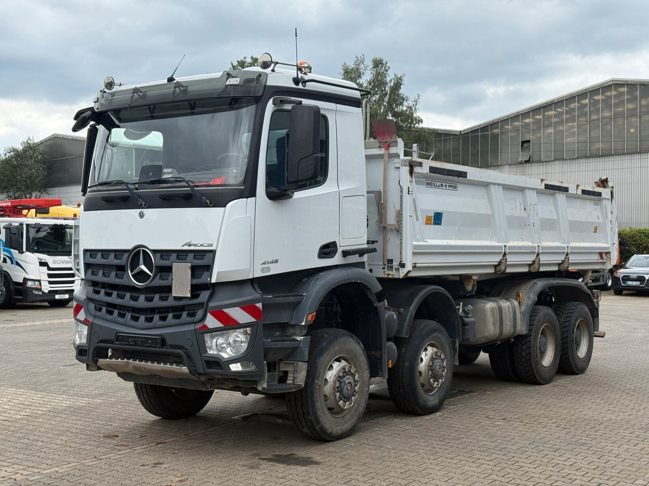 Mercedes-Benz Meiler Dreiseitenkipper Bordmatik - Kravas automašīna pašizgāzējs: foto 1 Mercedes-Benz Meiler Dreiseitenkipper Bordmatik - Kravas automašīna pašizgāzējs: foto 1
