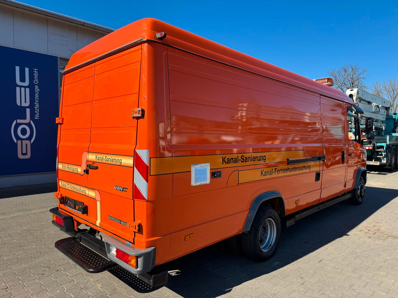 Mercedes-Benz Vario 614D TV Inspektionsanl RCA RAUSCH ELKA 600 - Asenizācijas mašīna: foto 4 Mercedes-Benz Vario 614D TV Inspektionsanl RCA RAUSCH ELKA 600 - Asenizācijas mašīna: foto 4