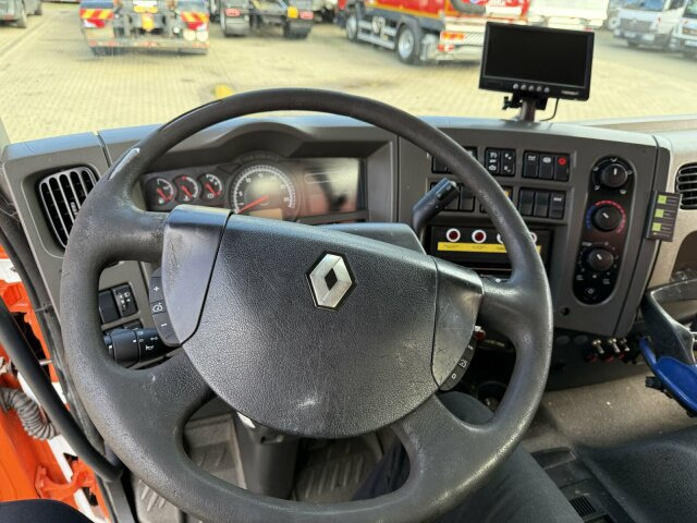 Kravas auto ar manipulatoru, Bortu kravas automašīna/ Platforma Renault Premium Lander Pritsche mit Kran FASSI: foto 10
