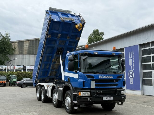 Kravas automašīna pašizgāzējs Scania P 410 8x4 Dreiseitenkipper DAUTEL: foto 8