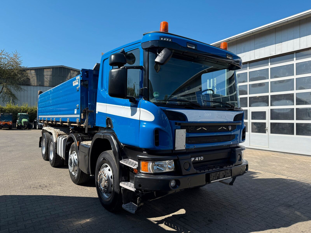 Scania P 410 8x4 Dreiseitenkipper DAUTEL - Kravas automašīna pašizgāzējs: foto 1 Scania P 410 8x4 Dreiseitenkipper DAUTEL - Kravas automašīna pašizgāzējs: foto 1