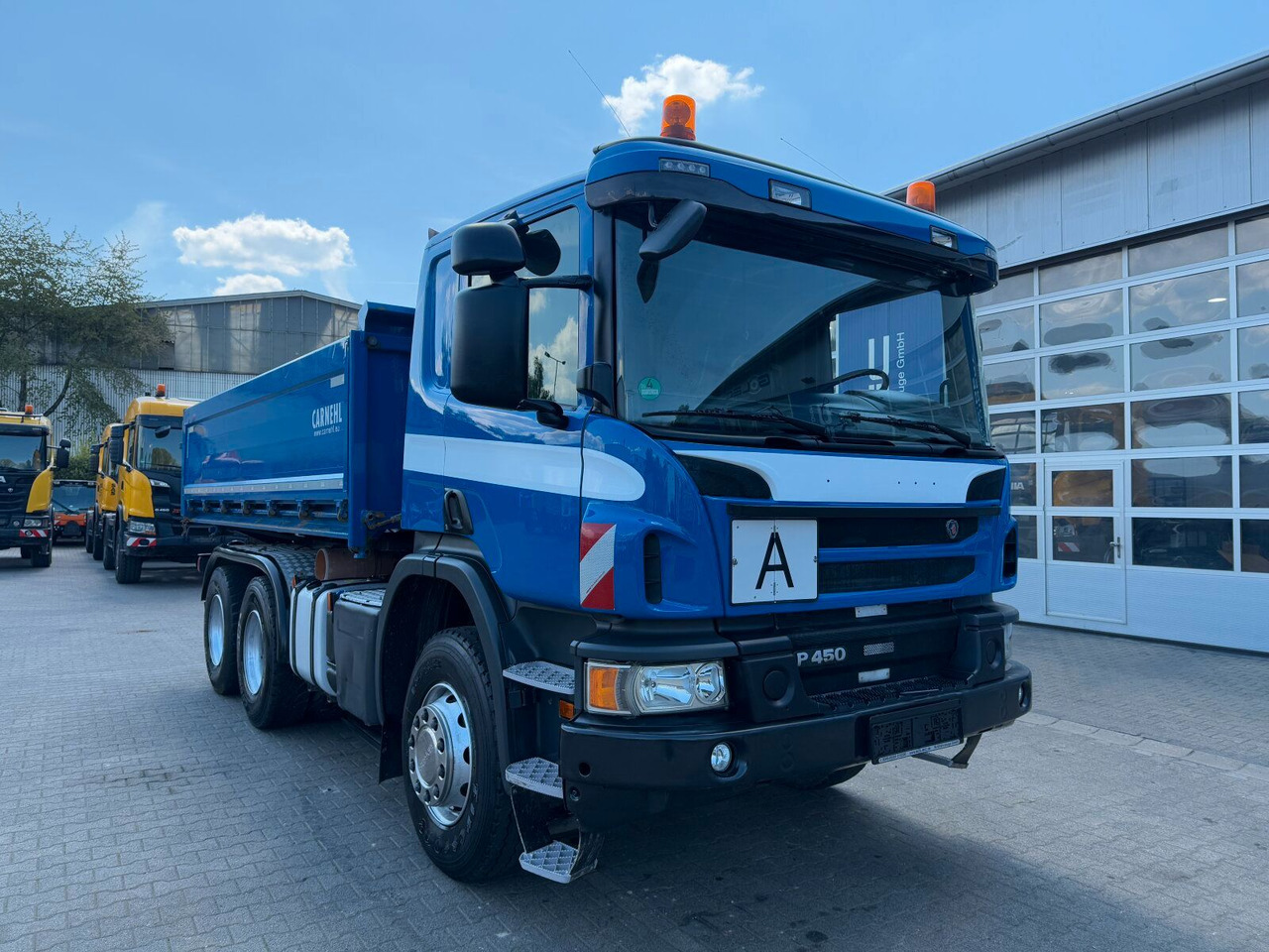 Scania P 450 6x4 Dreiseitenkipper DAUTEL - Kravas automašīna pašizgāzējs: foto 1 Scania P 450 6x4 Dreiseitenkipper DAUTEL - Kravas automašīna pašizgāzējs: foto 1