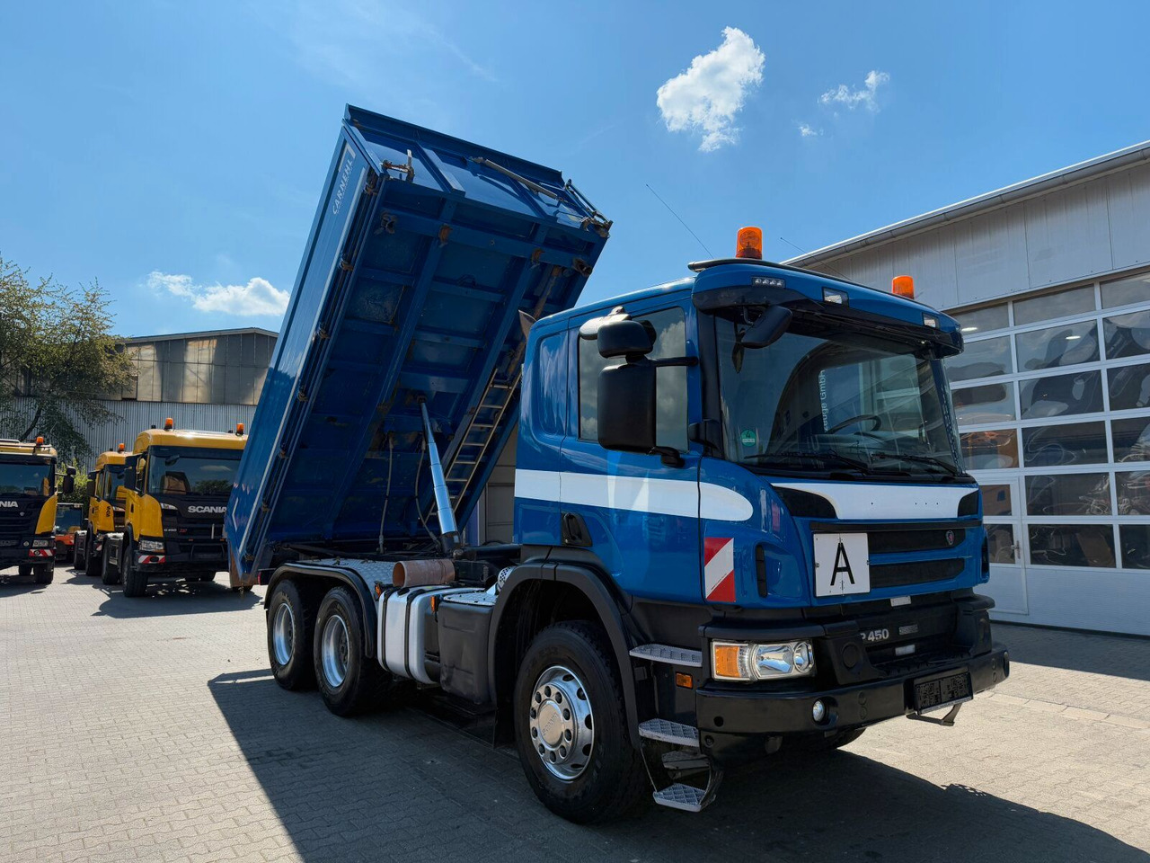 Scania P 450 6x4 Dreiseitenkipper DAUTEL - Kravas automašīna pašizgāzējs: foto 2 Scania P 450 6x4 Dreiseitenkipper DAUTEL - Kravas automašīna pašizgāzējs: foto 2