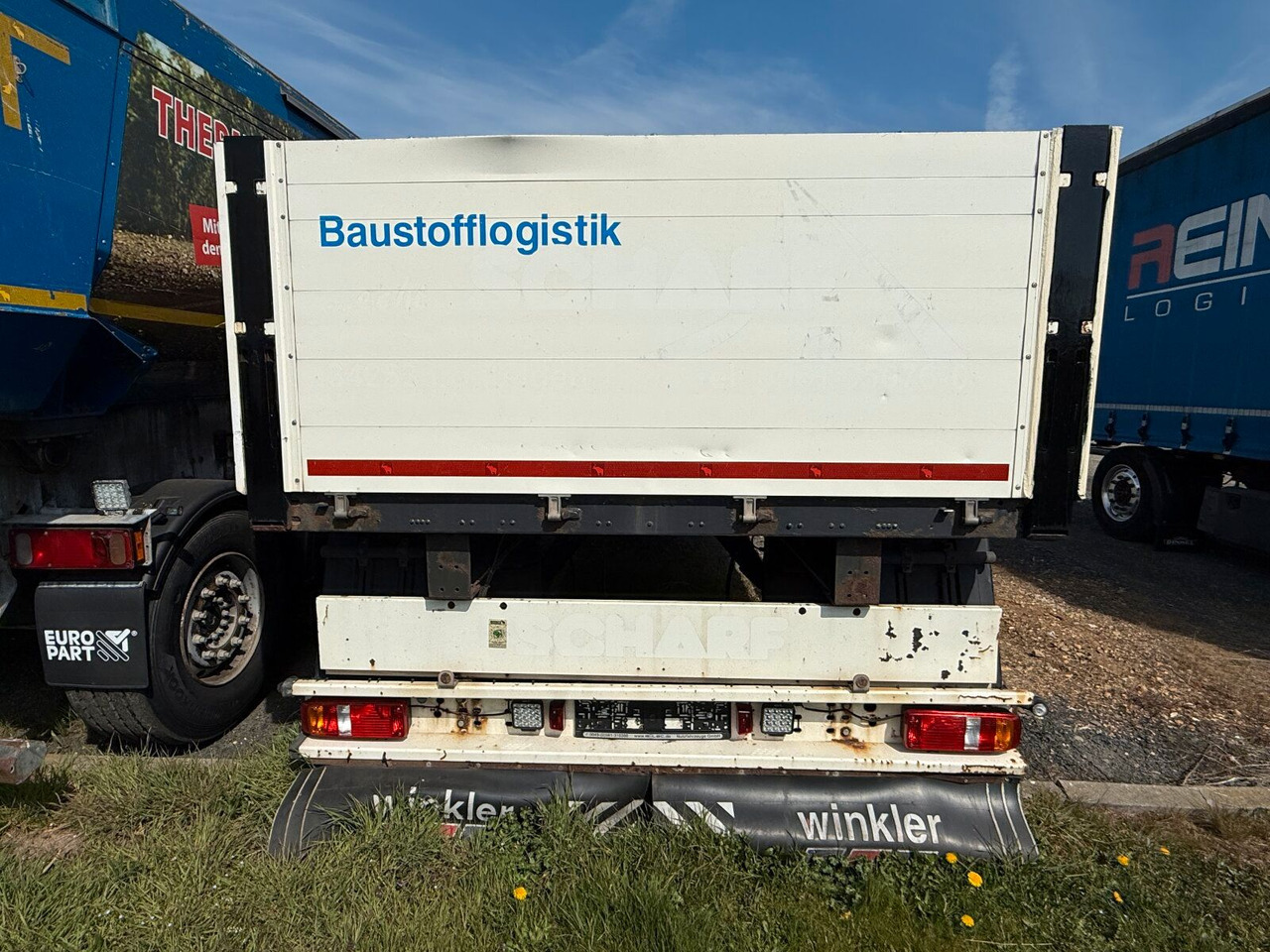Schmitz Cargobull Gotha AFG 18 BS Baustoffanhänger 2 Achse - Bortu piekabe/ Platforma: foto 4 Schmitz Cargobull Gotha AFG 18 BS Baustoffanhänger 2 Achse - Bortu piekabe/ Platforma: foto 4