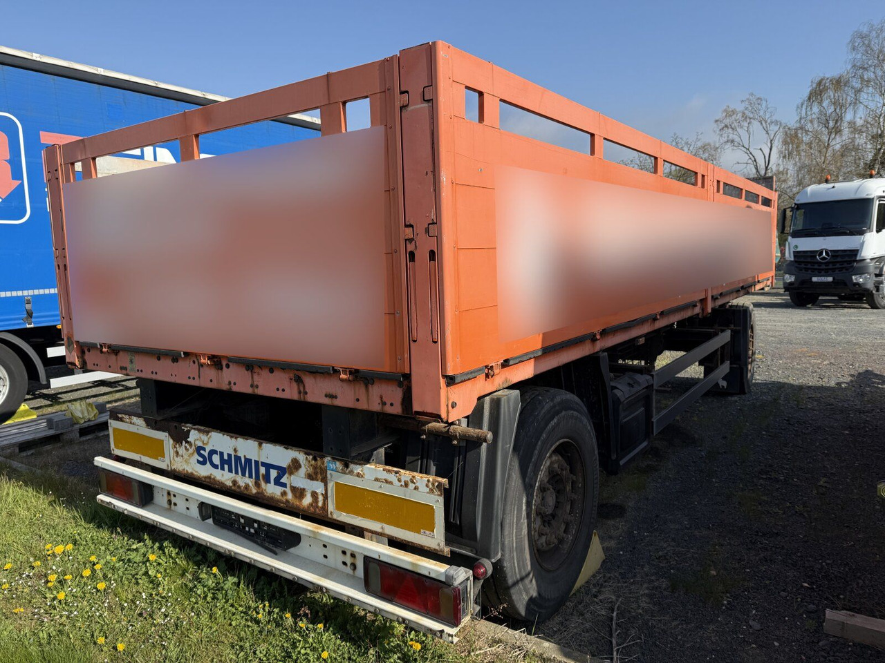 Schmitz Cargobull Gotha AFG 18 Baustoffanhänger 2 Achse - Bortu piekabe/ Platforma: foto 2 Schmitz Cargobull Gotha AFG 18 Baustoffanhänger 2 Achse - Bortu piekabe/ Platforma: foto 2