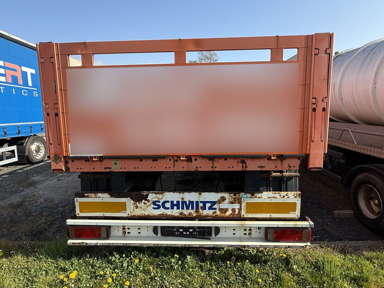 Schmitz Cargobull Gotha AFG 18 Baustoffanhänger 2 Achse - Bortu piekabe/ Platforma: foto 3 Schmitz Cargobull Gotha AFG 18 Baustoffanhänger 2 Achse - Bortu piekabe/ Platforma: foto 3