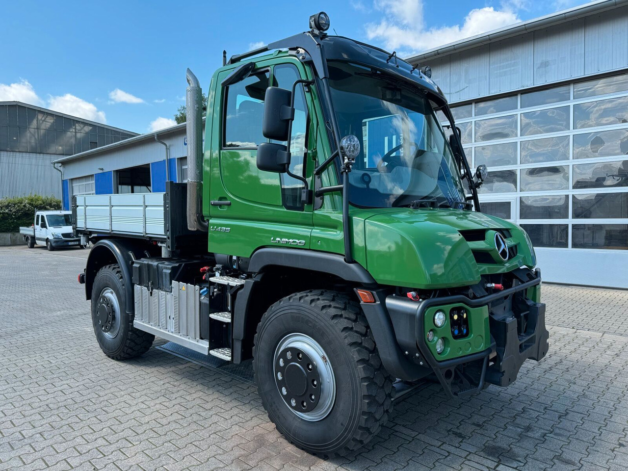 Unimog U435 Kipper mit Reifendruckregelanlage - Kravas automašīna pašizgāzējs: foto 1 Unimog U435 Kipper mit Reifendruckregelanlage - Kravas automašīna pašizgāzējs: foto 1