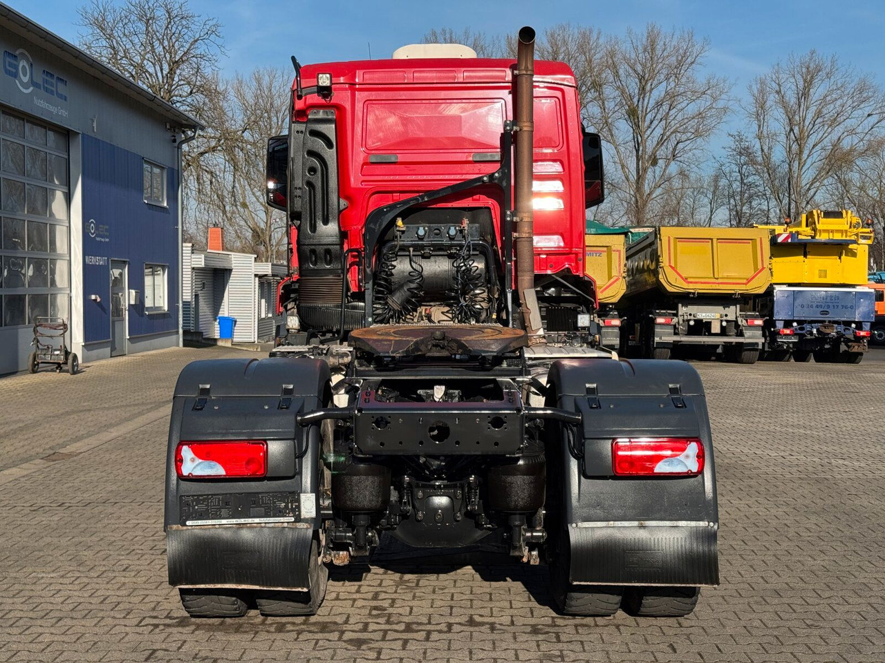 MAN TGS 18.510 4x4 SZM - Kipphyd. Blatt Luft Pritard - Vilcējs: foto 5 MAN TGS 18.510 4x4 SZM - Kipphyd. Blatt Luft Pritard - Vilcējs: foto 5