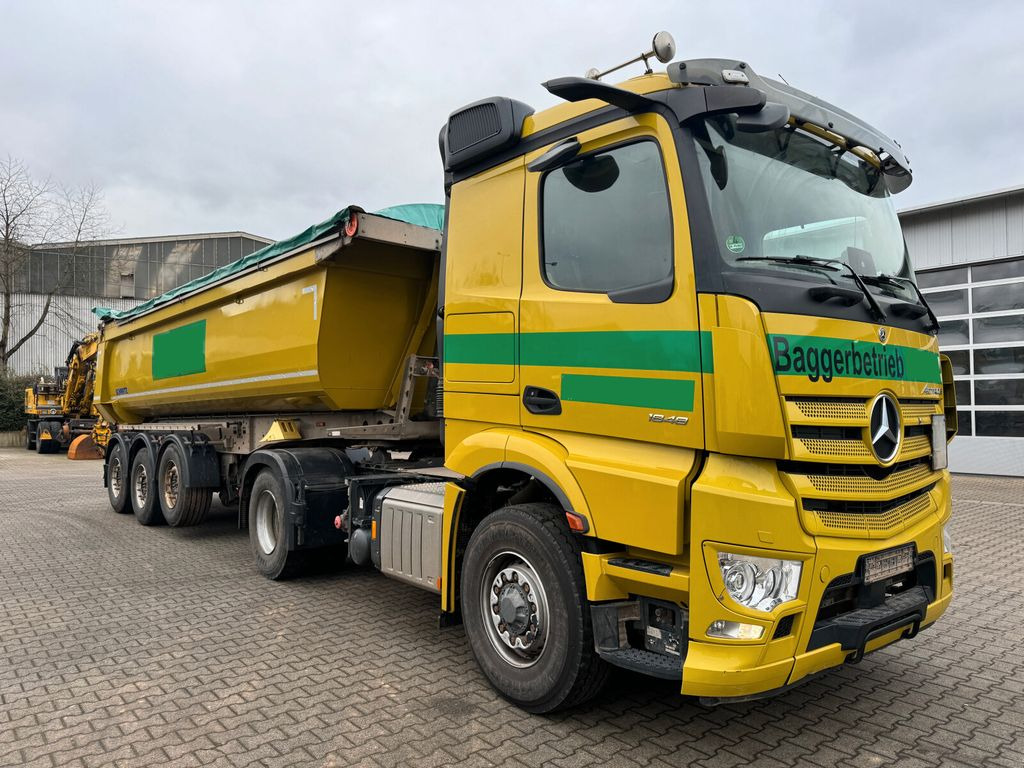 Vilcējs Mercedes-Benz Actros 1848 4x4H SZM Retarder Kipph. *Kippaufl.: foto 1