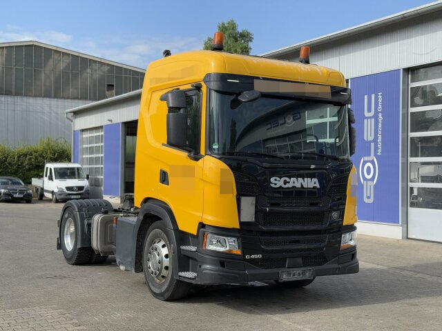 Scania G450 4x2 Euro 6 SZM Kipphydraulik Blatt/ Luft - Vilcējs: foto 1 Scania G450 4x2 Euro 6 SZM Kipphydraulik Blatt/ Luft - Vilcējs: foto 1