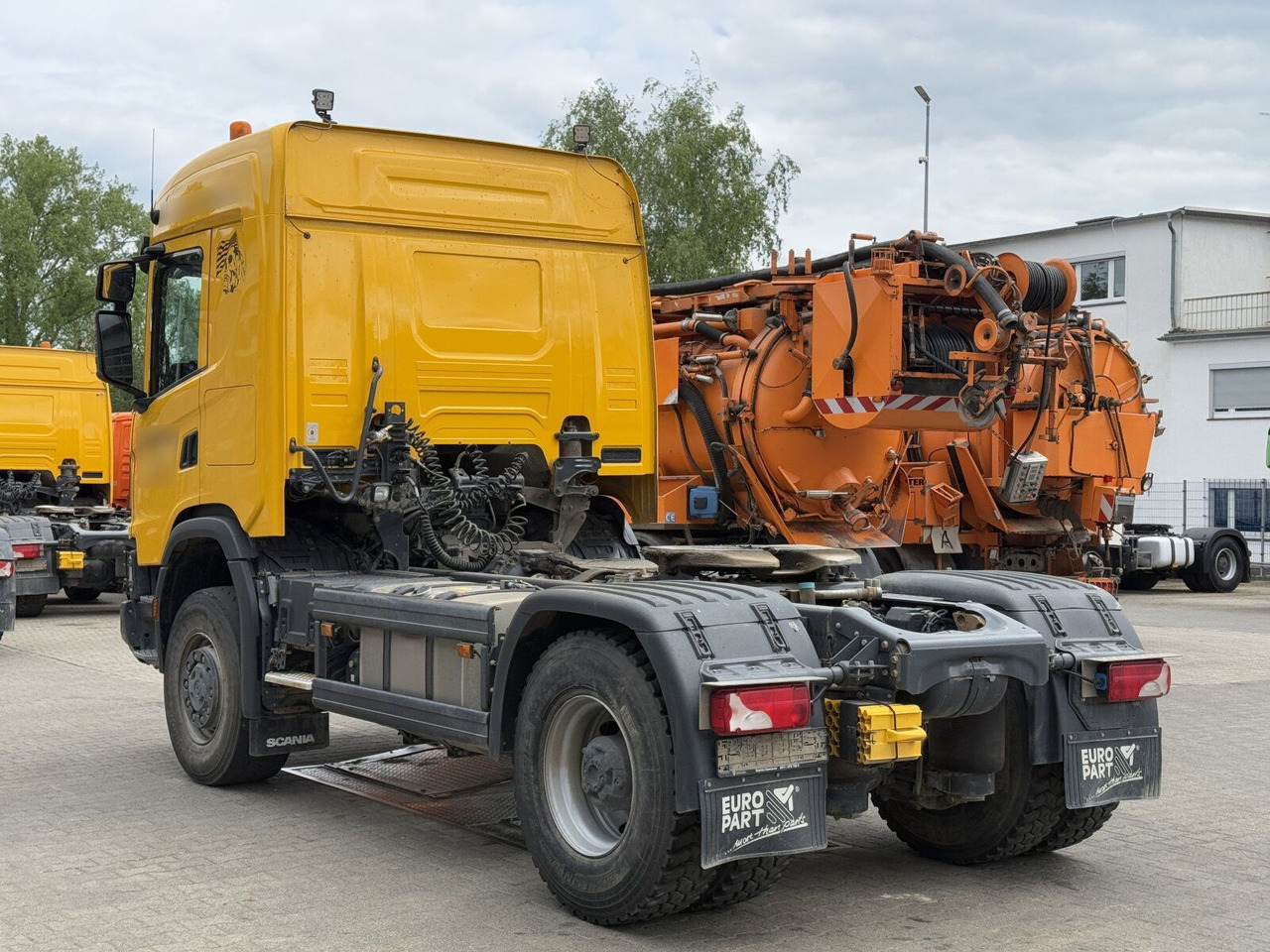 Scania G450 XT 4x4 Euro 6 SZM Kipphydraulik Blatt/ Luft - Vilcējs: foto 5 Scania G450 XT 4x4 Euro 6 SZM Kipphydraulik Blatt/ Luft - Vilcējs: foto 5