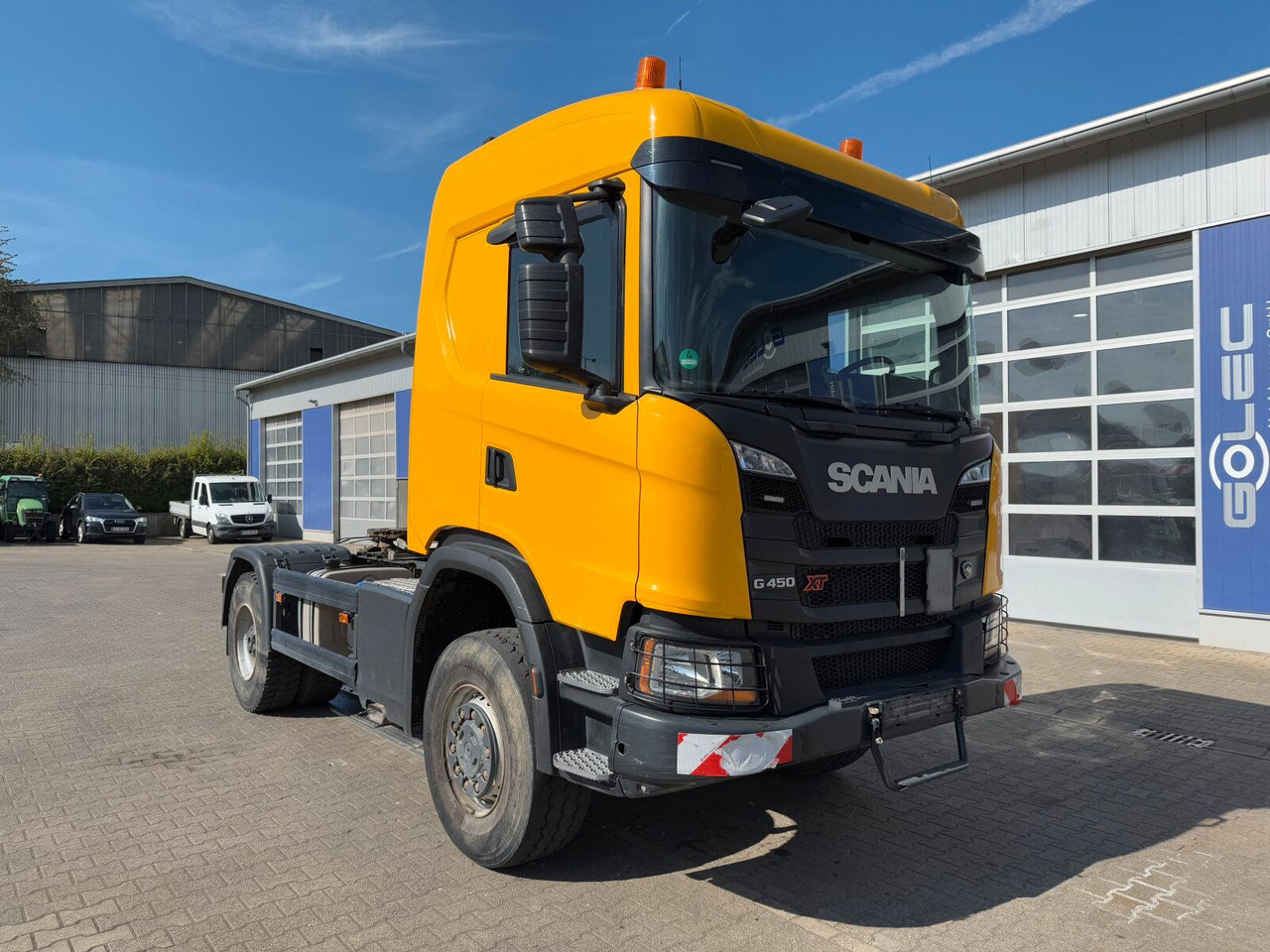 Scania G450 XT 4x4 Euro 6 SZM Kipphydraulik Blatt/ Luft - Vilcējs: foto 1 Scania G450 XT 4x4 Euro 6 SZM Kipphydraulik Blatt/ Luft - Vilcējs: foto 1
