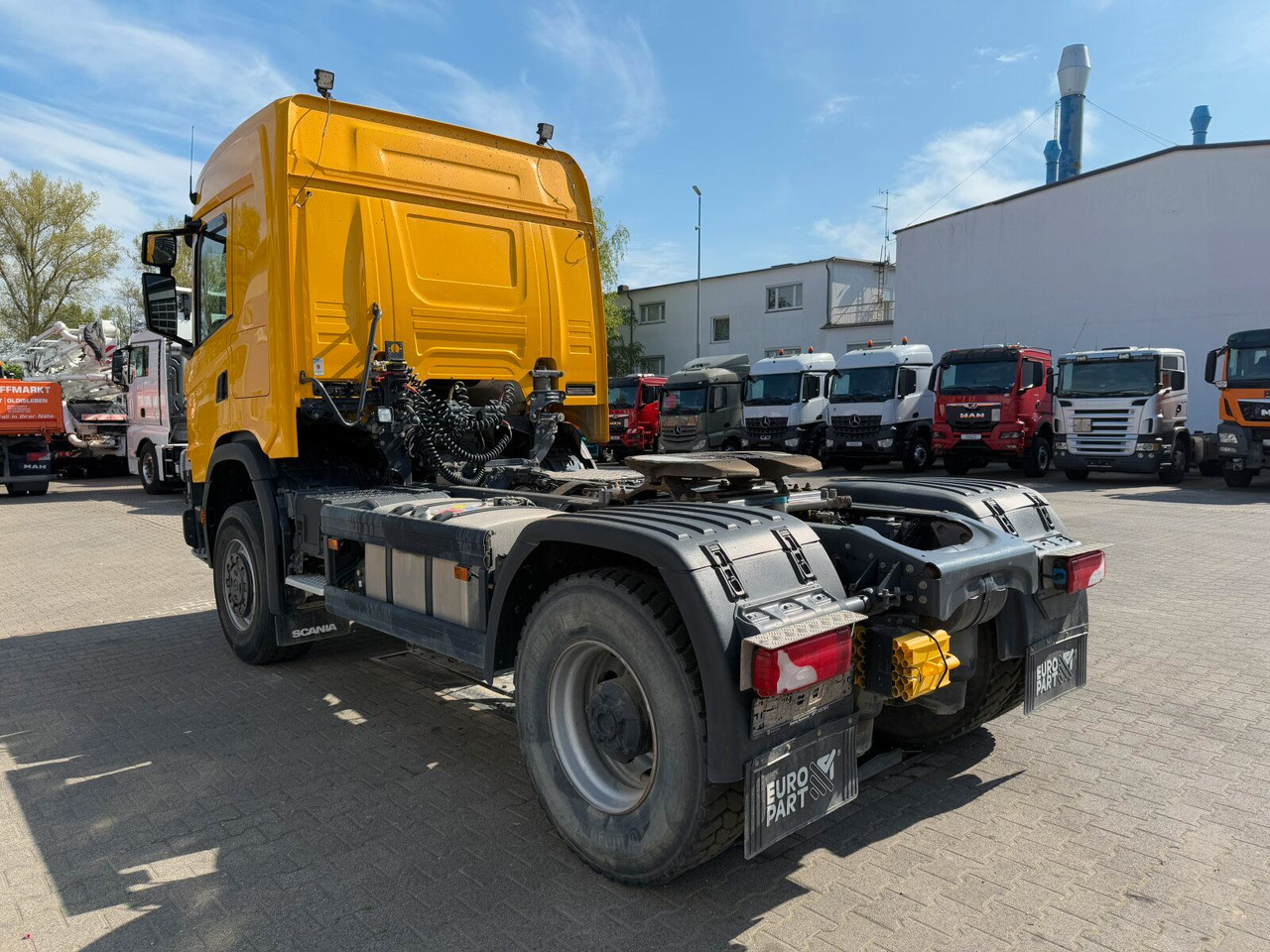 Scania G450 XT 4x4 Euro 6 SZM Kipphydraulik Blatt/ Luft - Vilcējs: foto 5 Scania G450 XT 4x4 Euro 6 SZM Kipphydraulik Blatt/ Luft - Vilcējs: foto 5
