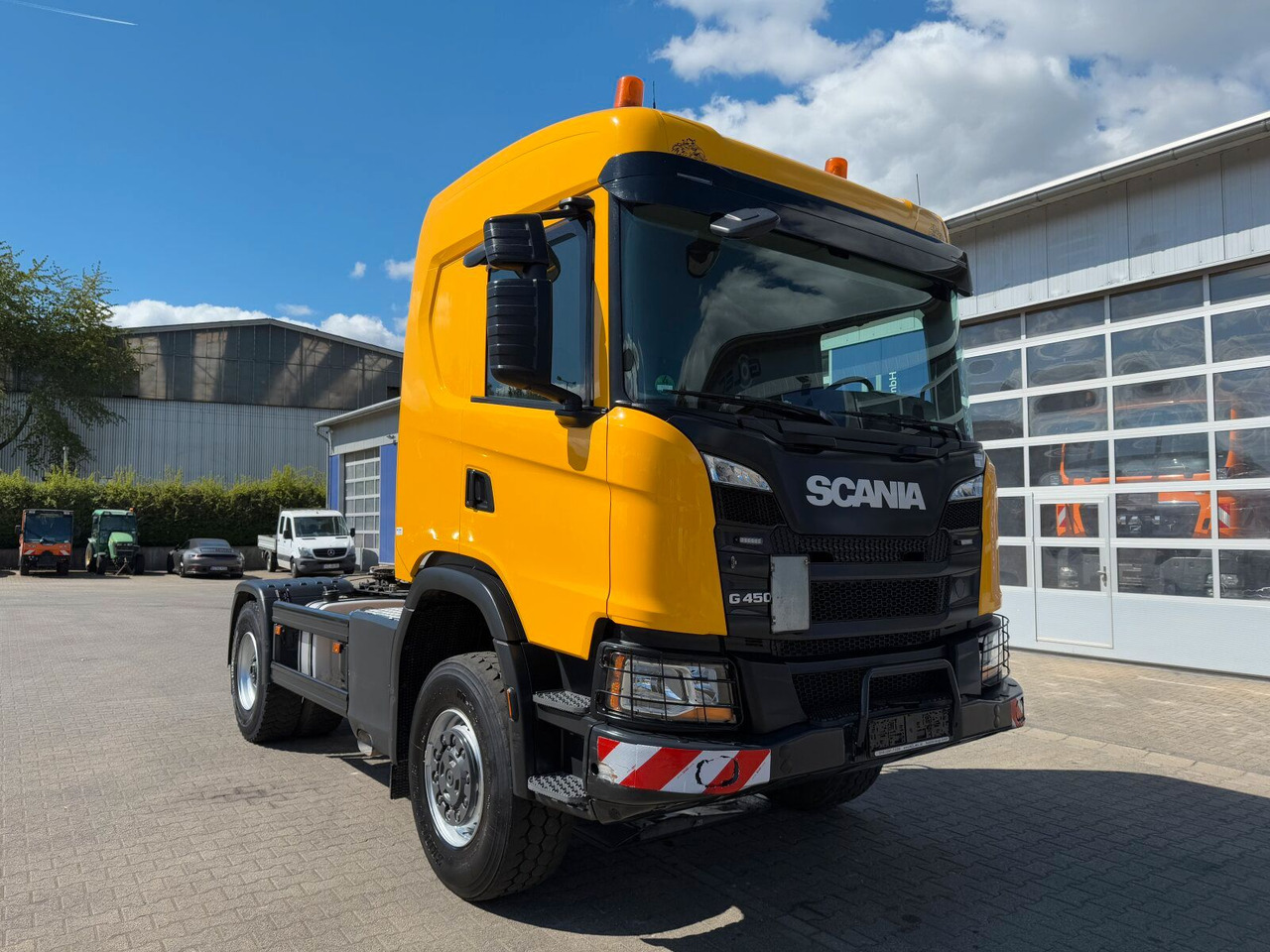 Scania G450 XT 4x4 Euro 6 SZM Kipphydraulik Blatt/ Luft - Vilcējs: foto 1 Scania G450 XT 4x4 Euro 6 SZM Kipphydraulik Blatt/ Luft - Vilcējs: foto 1