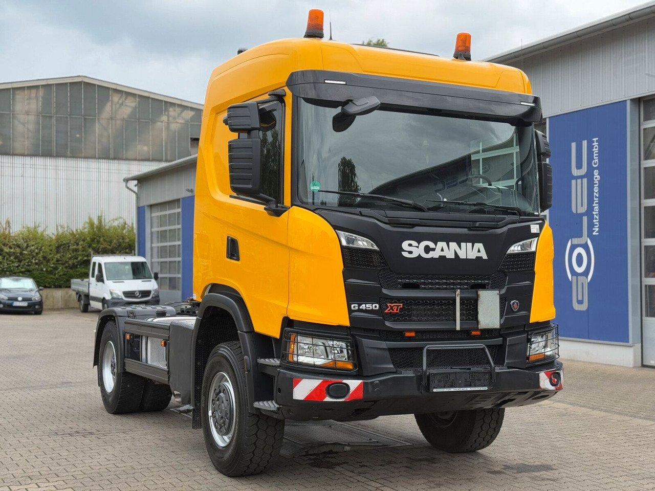 Scania G450 XT 4x4 Euro 6 SZM Kipphydraulik Blatt/ Luft - Vilcējs: foto 1 Scania G450 XT 4x4 Euro 6 SZM Kipphydraulik Blatt/ Luft - Vilcējs: foto 1