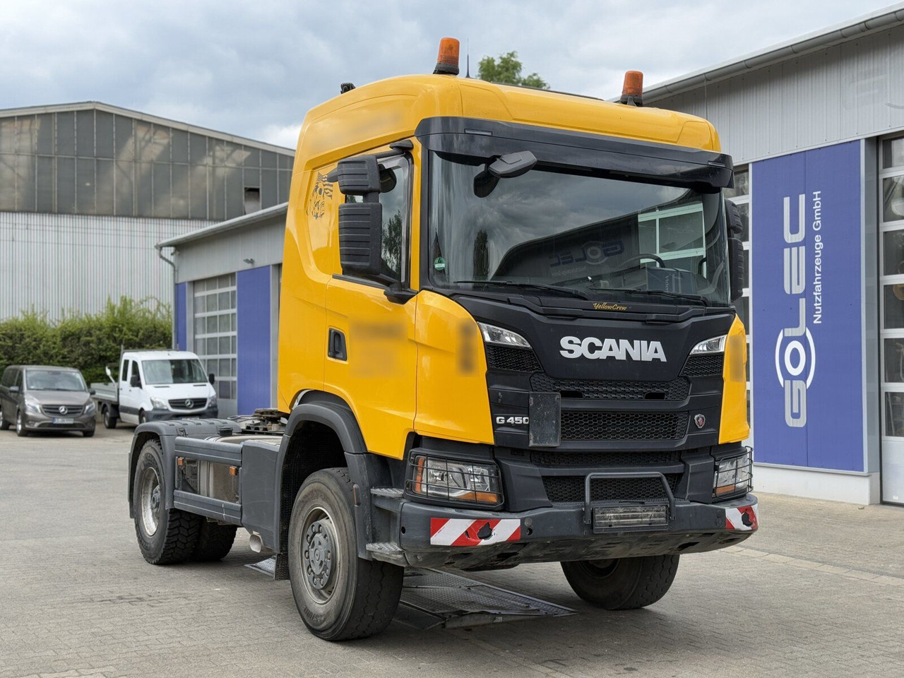 Scania G450 XT 4x4 Euro 6 SZM Kipphydraulik Blatt/ Luft - Vilcējs: foto 1 Scania G450 XT 4x4 Euro 6 SZM Kipphydraulik Blatt/ Luft - Vilcējs: foto 1