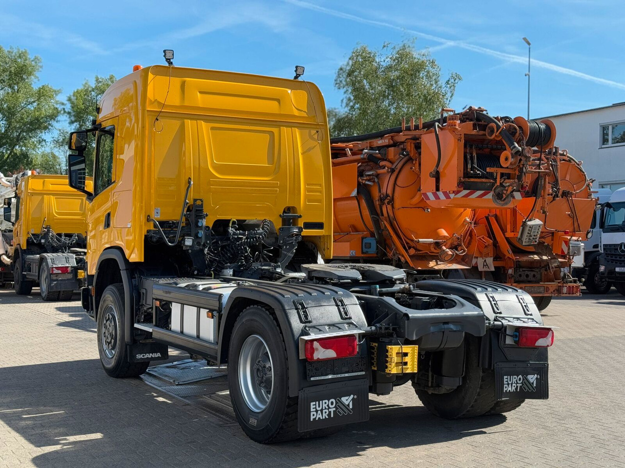 Scania G450 XT 4x4 Euro 6 SZM Kipphydraulik Blatt/ Luft - Vilcējs: foto 5 Scania G450 XT 4x4 Euro 6 SZM Kipphydraulik Blatt/ Luft - Vilcējs: foto 5