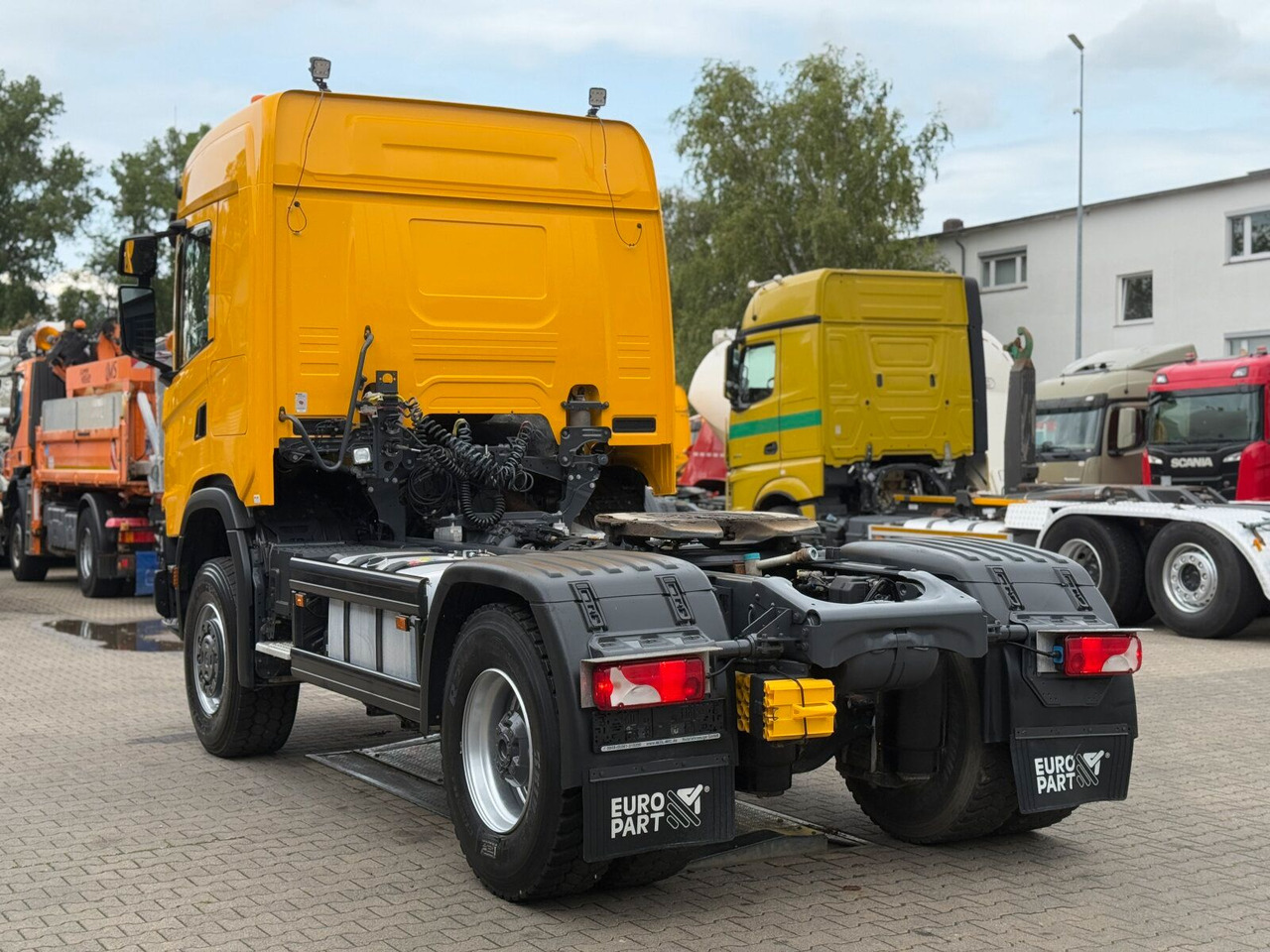 Scania G450 XT 4x4 Euro 6 SZM Kipphydraulik Blatt/ Luft - Vilcējs: foto 5 Scania G450 XT 4x4 Euro 6 SZM Kipphydraulik Blatt/ Luft - Vilcējs: foto 5