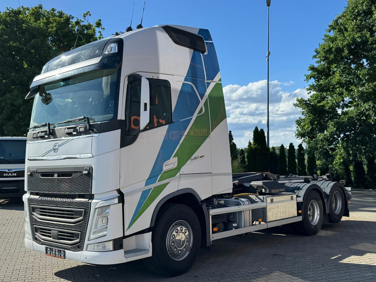 Volvo FH 540 6x2 Abrollkipper MEILLER RK 26.67 - Pacēlājs ar āķi: foto 2 Volvo FH 540 6x2 Abrollkipper MEILLER RK 26.67 - Pacēlājs ar āķi: foto 2