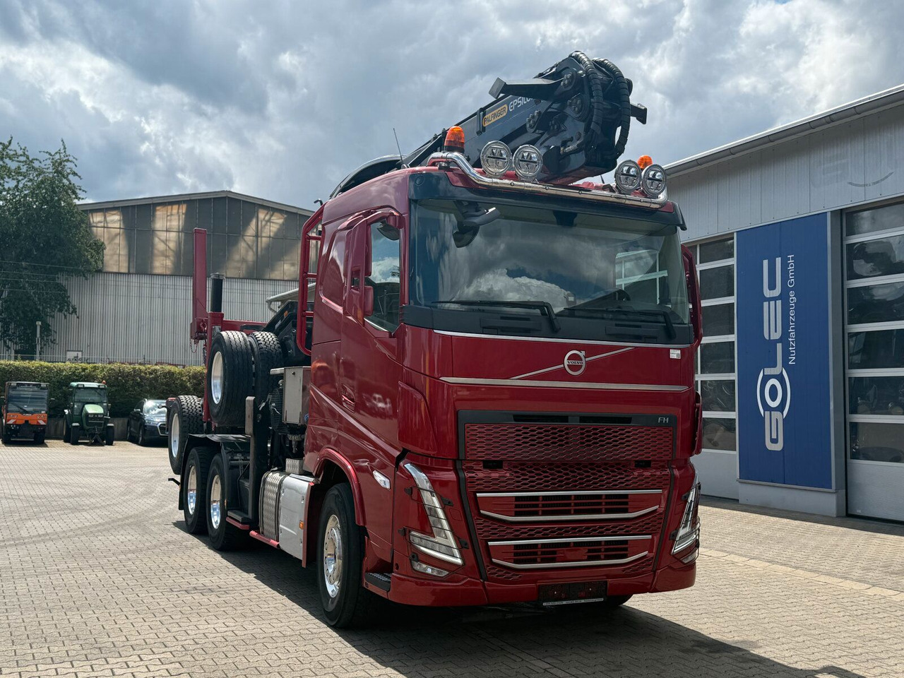 Volvo FH 540 6x4 Langholztransporter Kran + Anhänger - Kokvedējs, Kravas auto ar manipulatoru: foto 1 Volvo FH 540 6x4 Langholztransporter Kran + Anhänger - Kokvedējs, Kravas auto ar manipulatoru: foto 1