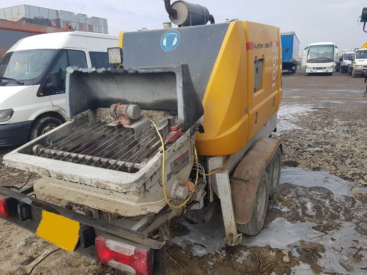 Putzmeister 1005 - Stacionārais betona sūknis: foto 2 Putzmeister 1005 - Stacionārais betona sūknis: foto 2