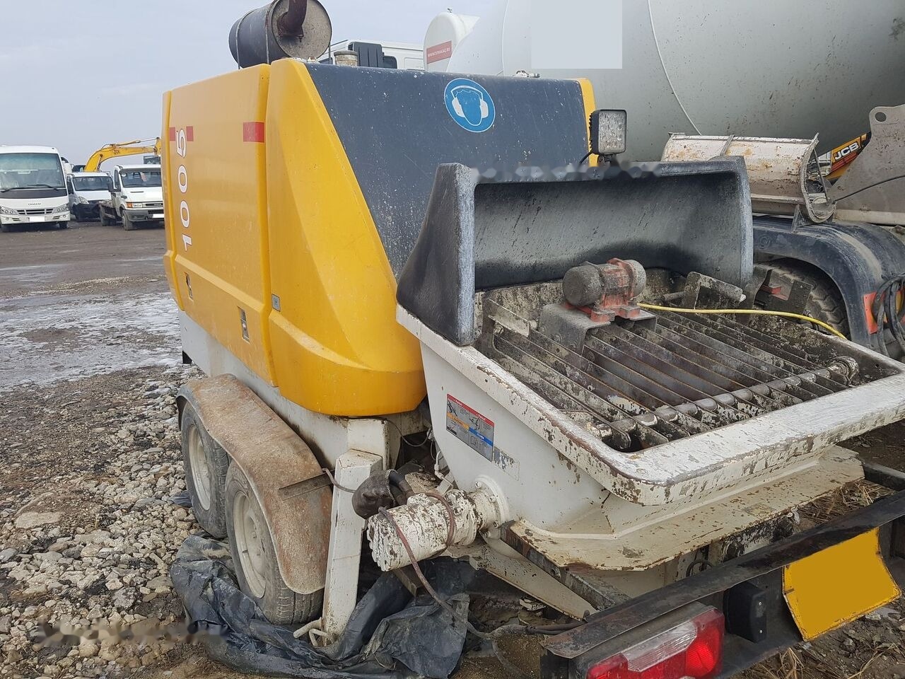 Putzmeister 1005 - Stacionārais betona sūknis: foto 3 Putzmeister 1005 - Stacionārais betona sūknis: foto 3