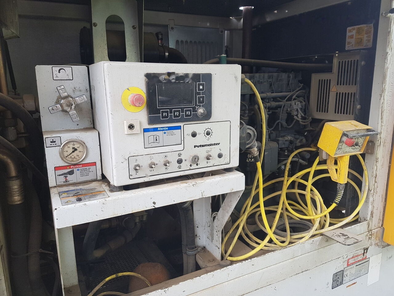 Putzmeister 1005 - Stacionārais betona sūknis: foto 4 Putzmeister 1005 - Stacionārais betona sūknis: foto 4