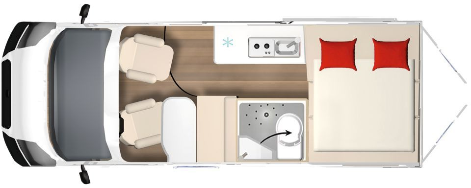 Bürstner B66 600 C - Auto kemperis: foto 2 Bürstner B66 600 C - Auto kemperis: foto 2