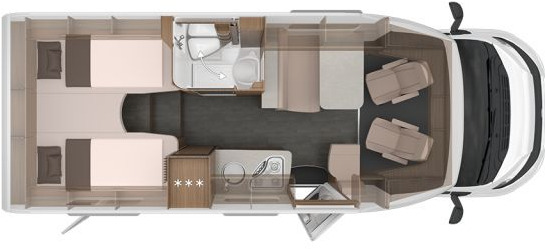 Knaus L!VE TI 650 MEG 180 PS-Automatik - Daļēji integrētais kemperis: foto 1 Knaus L!VE TI 650 MEG 180 PS-Automatik - Daļēji integrētais kemperis: foto 1
