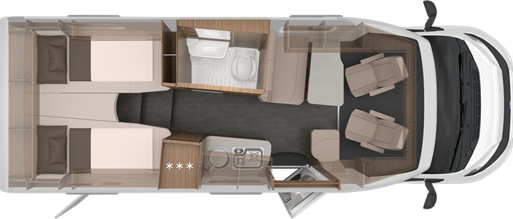 Knaus Van TI 650 MEG VANSATION Automatik - Daļēji integrētais kemperis: foto 2 Knaus Van TI 650 MEG VANSATION Automatik - Daļēji integrētais kemperis: foto 2