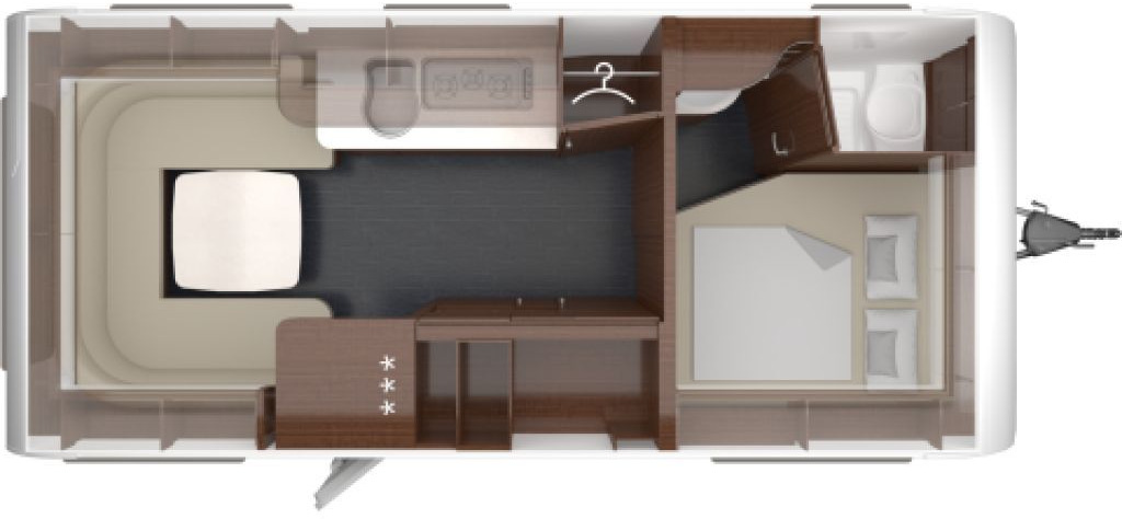 Tabbert Puccini 560 TD 2,5 3 Pakete - Dzīvojamais treileris: foto 2 Tabbert Puccini 560 TD 2,5 3 Pakete - Dzīvojamais treileris: foto 2