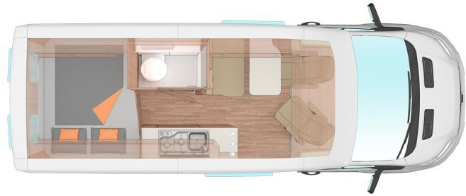 Weinsberg CaraBus 600 MQ Automatik/170PS - Auto kemperis: foto 2 Weinsberg CaraBus 600 MQ Automatik/170PS - Auto kemperis: foto 2