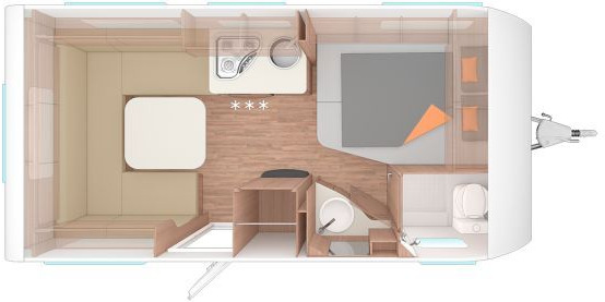 Weinsberg CaraOne 450 FU Elektrische Fußbodenerwärmung - Dzīvojamais treileris: foto 2 Weinsberg CaraOne 450 FU Elektrische Fußbodenerwärmung - Dzīvojamais treileris: foto 2