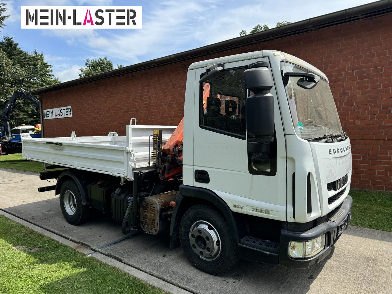Iveco ML75E16 3 S-Kipper Kran PK 9,4m-550 kg Greifer - Komercauto pašizgāzējs: foto 4 Iveco ML75E16 3 S-Kipper Kran PK 9,4m-550 kg Greifer - Komercauto pašizgāzējs: foto 4