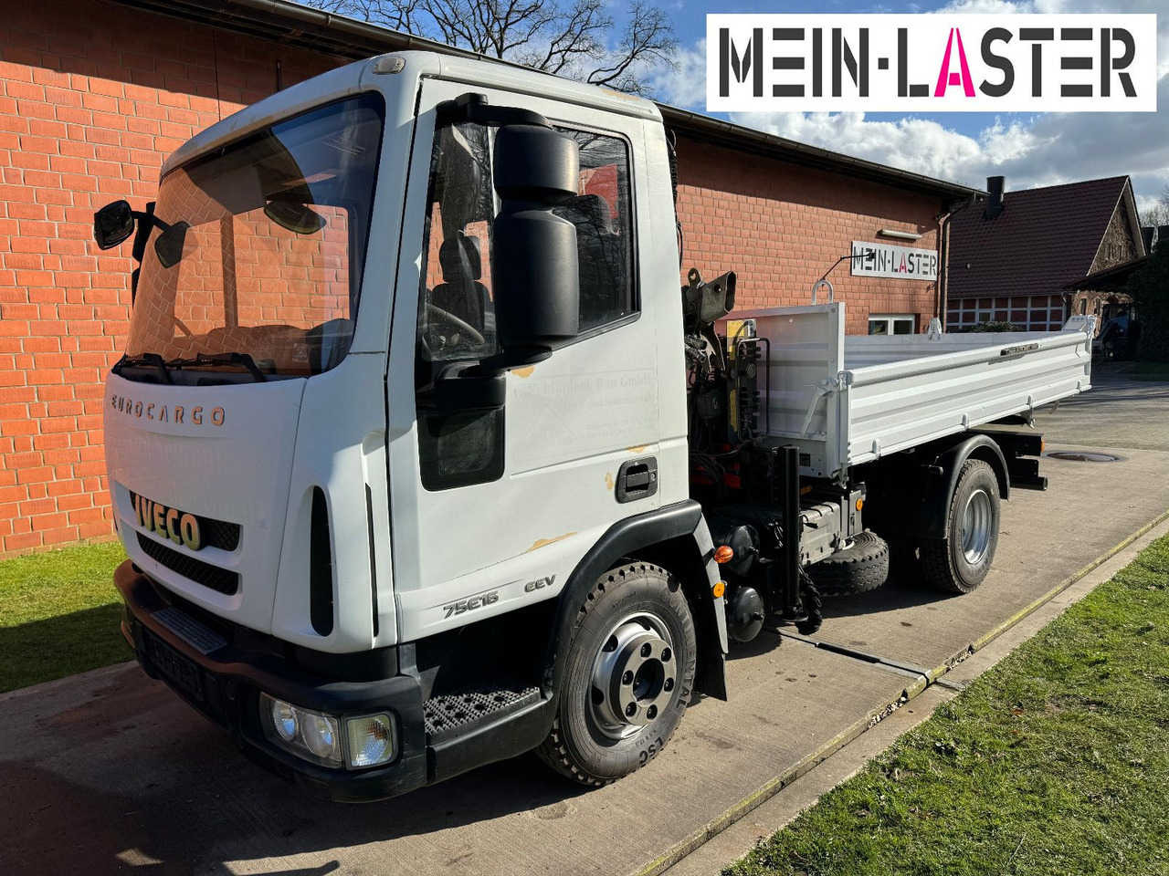 Iveco ML75E16 3 S-Kipper Kran PK 9,4m-550 kg Greifer - Komercauto pašizgāzējs: foto 3 Iveco ML75E16 3 S-Kipper Kran PK 9,4m-550 kg Greifer - Komercauto pašizgāzējs: foto 3