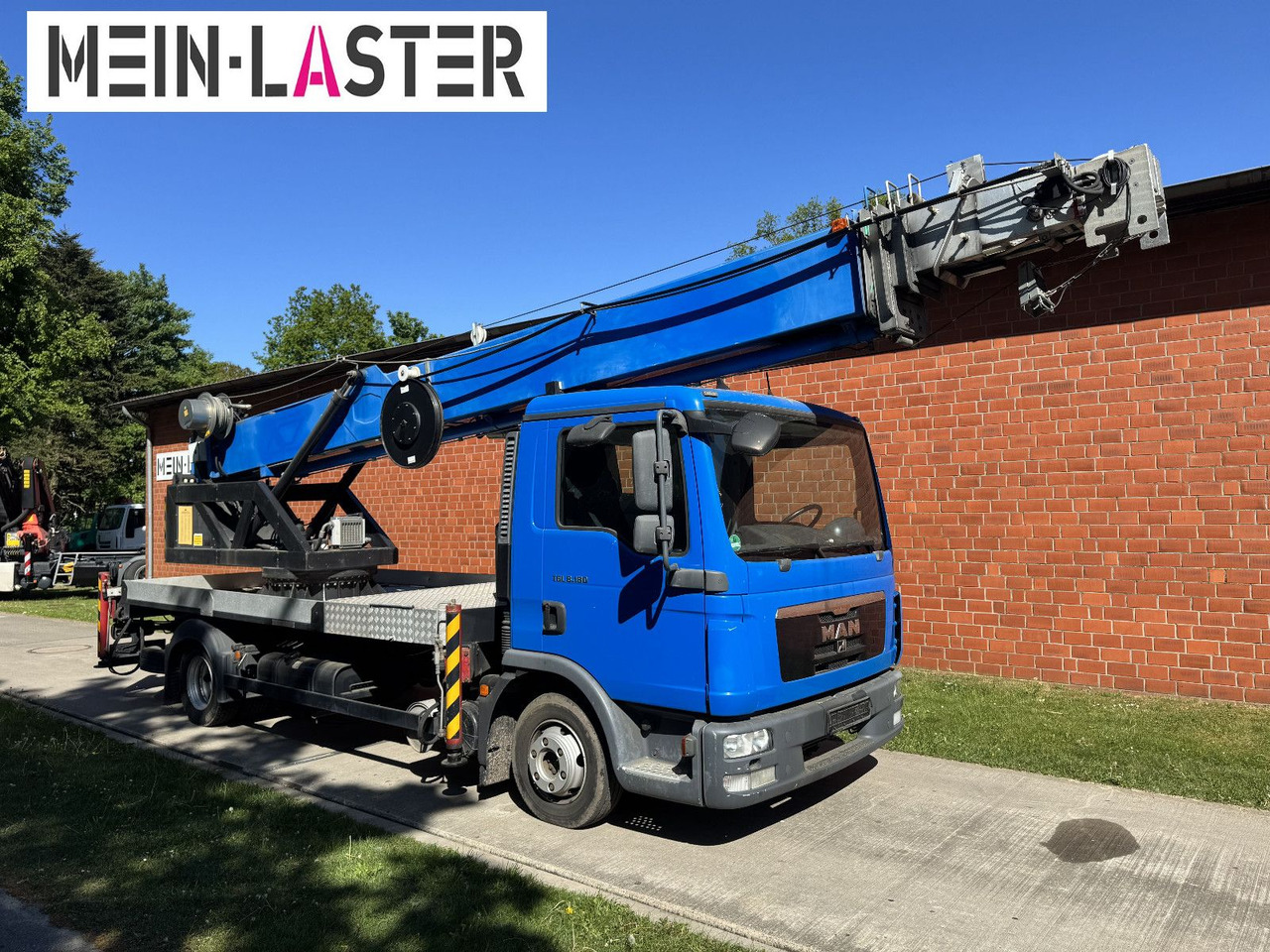MAN 8.180 Emminghaus kein Böcker Klaas 33 Meter FB - Kravas auto ar manipulatoru: foto 3 MAN 8.180 Emminghaus kein Böcker Klaas 33 Meter FB - Kravas auto ar manipulatoru: foto 3