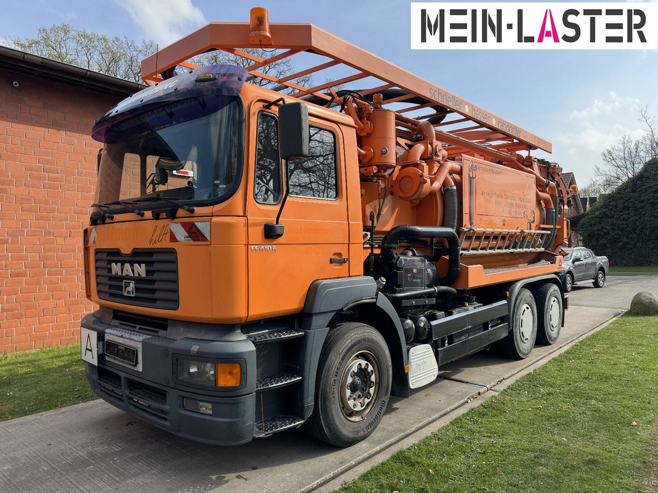 MAN FE 410 Assmann Saug HD Spüler Recycling + FB. - Asenizācijas mašīna: foto 2 MAN FE 410 Assmann Saug HD Spüler Recycling + FB. - Asenizācijas mašīna: foto 2