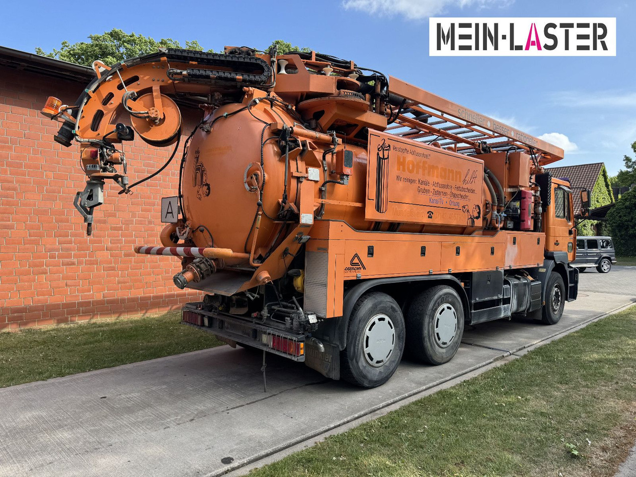 MAN FE 410 Assmann Saug HD Spüler Recycling + FB. - Asenizācijas mašīna: foto 5 MAN FE 410 Assmann Saug HD Spüler Recycling + FB. - Asenizācijas mašīna: foto 5