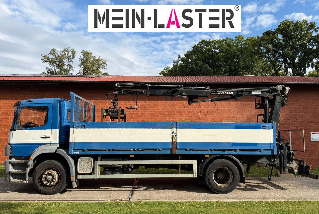Mercedes-Benz 1823 Atego Atlas 105.2 1.Hand nur 226.000 km - Bortu kravas automašīna/ Platforma, Kravas auto ar manipulatoru: foto 4 Mercedes-Benz 1823 Atego Atlas 105.2 1.Hand nur 226.000 km - Bortu kravas automašīna/ Platforma, Kravas auto ar manipulatoru: foto 4