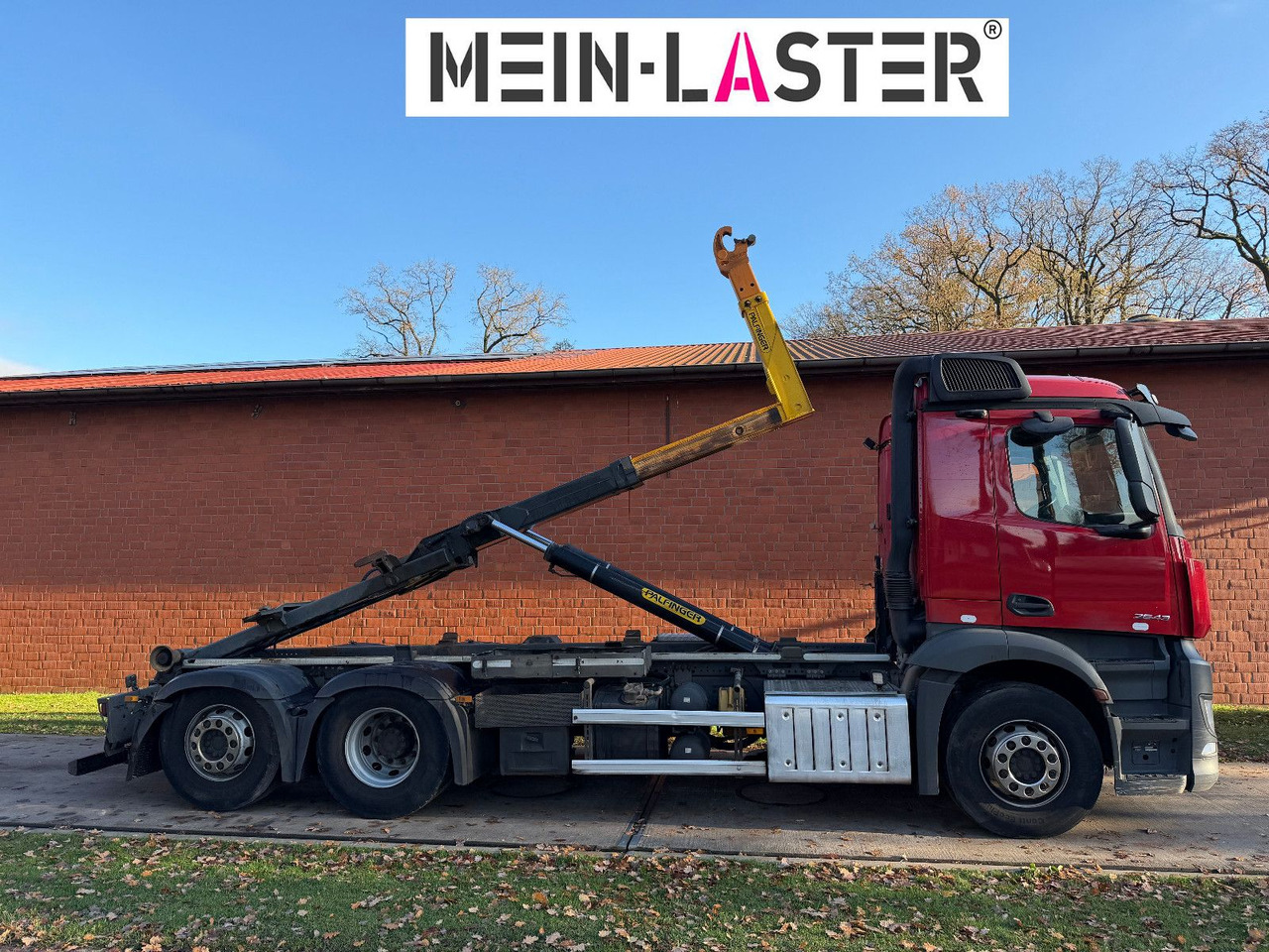 Mercedes-Benz 2643 6x2 Palfinger Lift-Lenkachse TÜV 10-26 - Pacēlājs ar āķi: foto 4 Mercedes-Benz 2643 6x2 Palfinger Lift-Lenkachse TÜV 10-26 - Pacēlājs ar āķi: foto 4