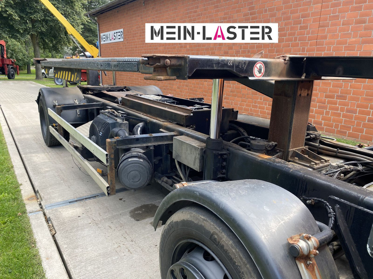 Konteineru vedējs/ Kravas automašīna ar noņemamā virsbūve Mercedes-Benz Kamag Wiesel Umsetzter Sattelplatte: foto 18