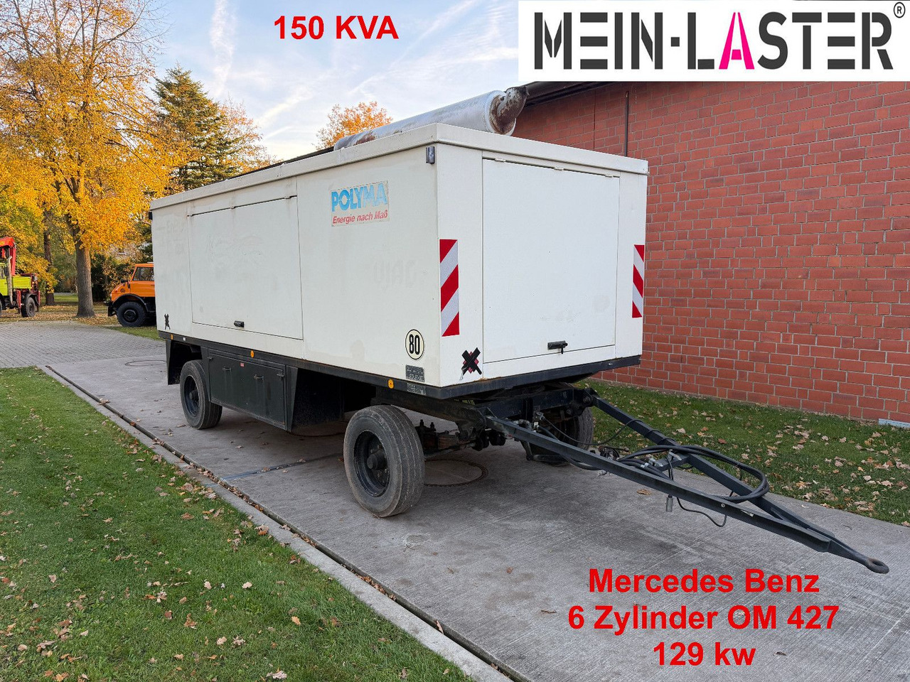 Polyma 150 KVA Mercedes Benz 6 Zylinder - Elektroģenerators: foto 1 Polyma 150 KVA Mercedes Benz 6 Zylinder - Elektroģenerators: foto 1