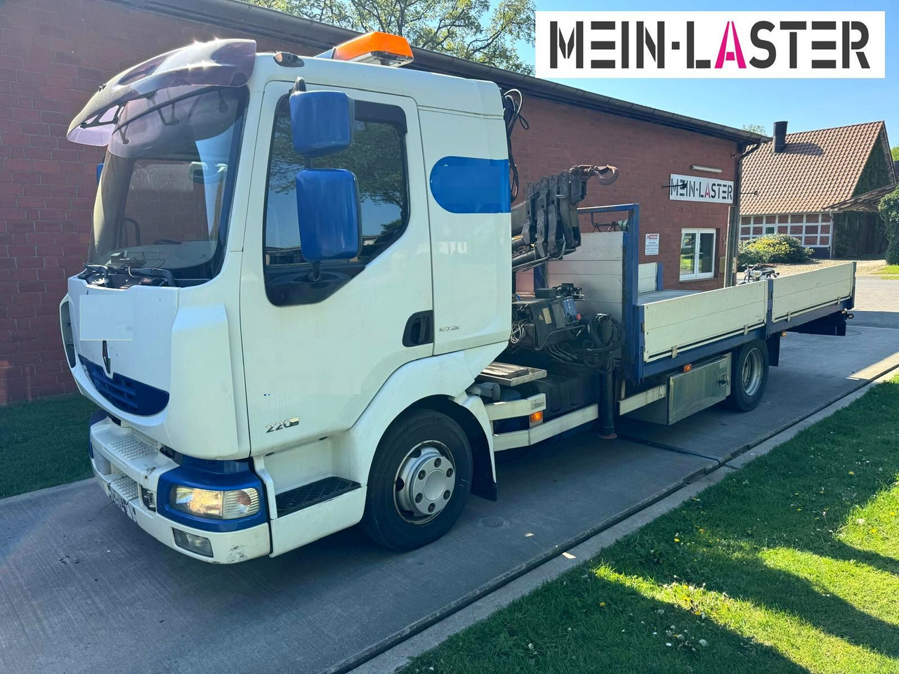 Renault Midlum 220 HMF 683 K4 15m-400 Kg Funk Seilwinde - Kravas auto ar manipulatoru: foto 2 Renault Midlum 220 HMF 683 K4 15m-400 Kg Funk Seilwinde - Kravas auto ar manipulatoru: foto 2